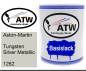 Preview: Aston-Martin, Tungsten Silver Metallic, 1262: 1L Lackdose, von ATW Autoteile West.